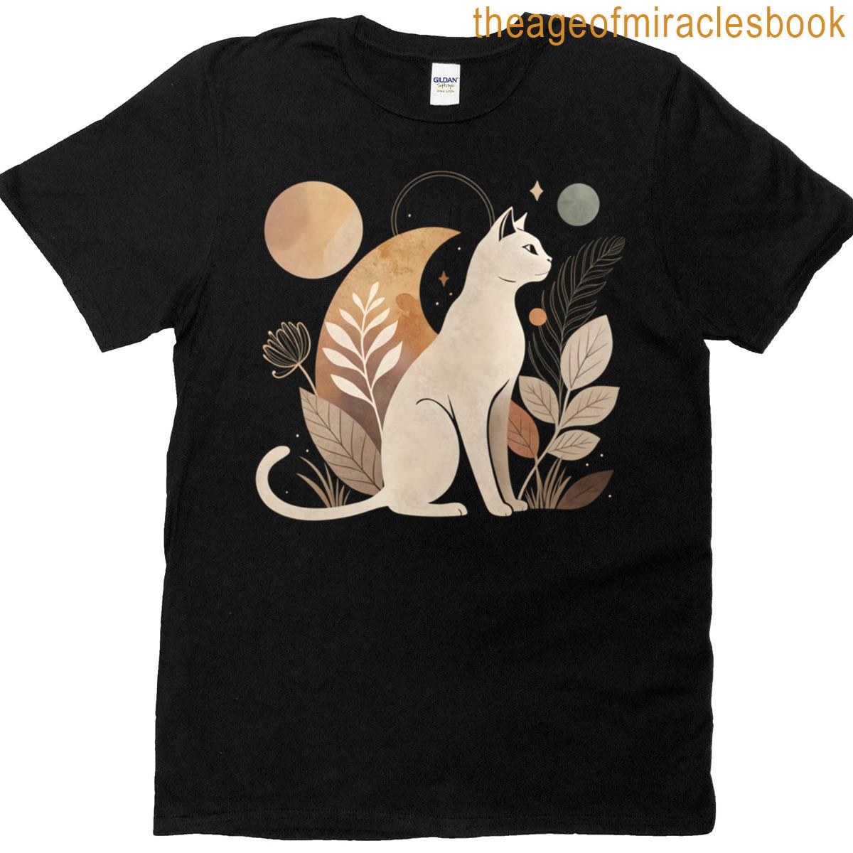 Abstract Boho Cat T-shirt