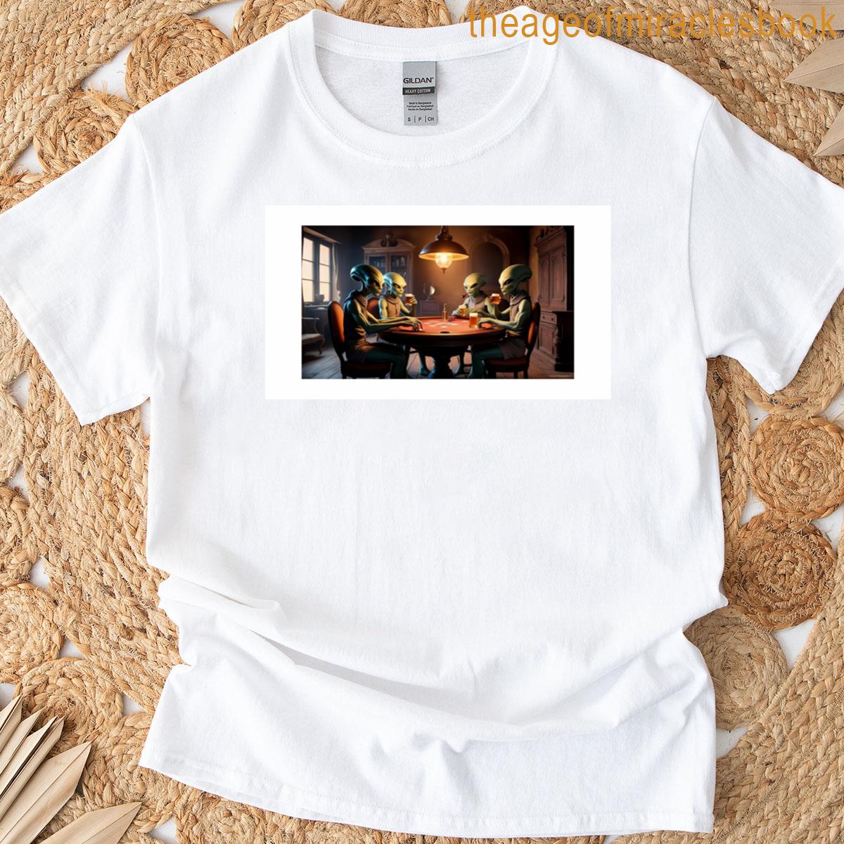 Alien Poker Game T-shirt