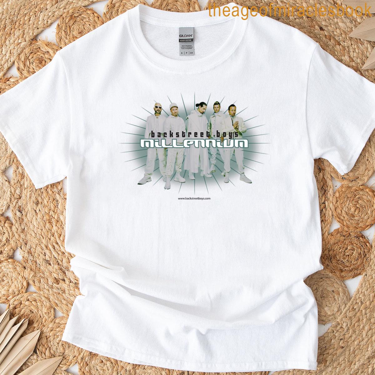 Backstreet Boys – Millenium Pose 2025 White T-shirt