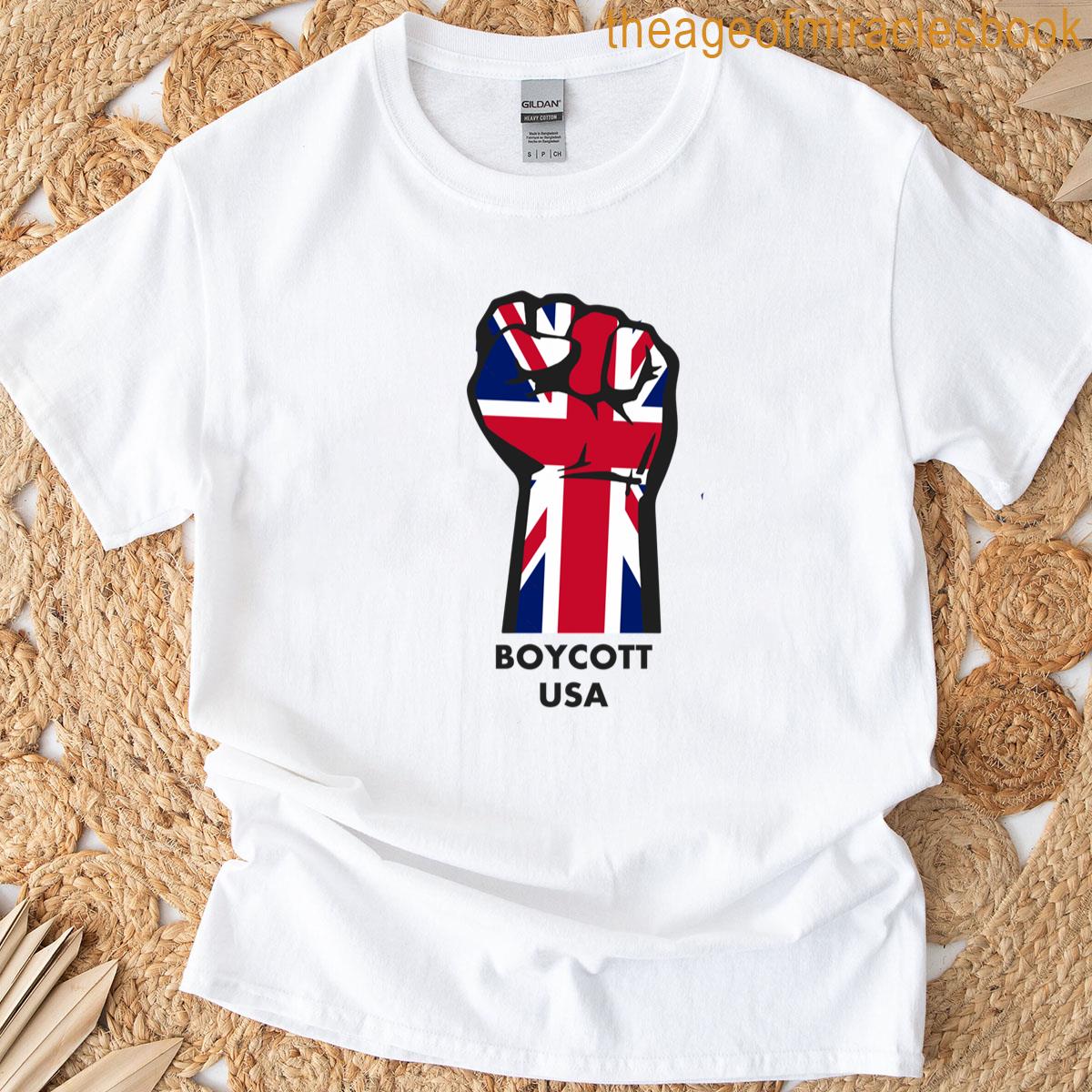 Boycott Usa Support Britain T-shirt