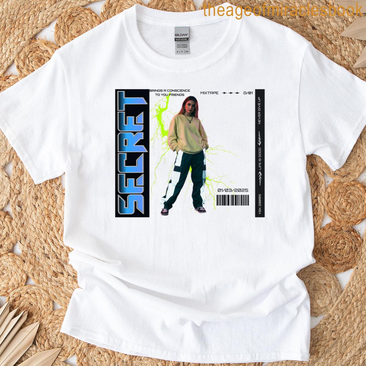 Secret Mixtape Y2k 2000s Retro Tee T-shirt