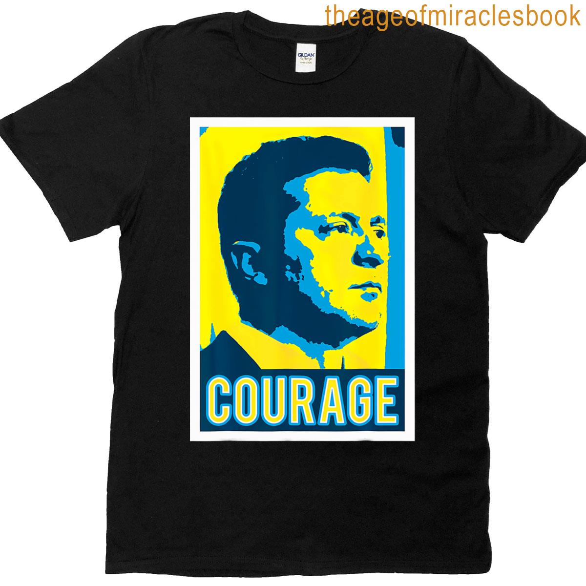 Zelensky Courage Stand With Ukraine T-shirt