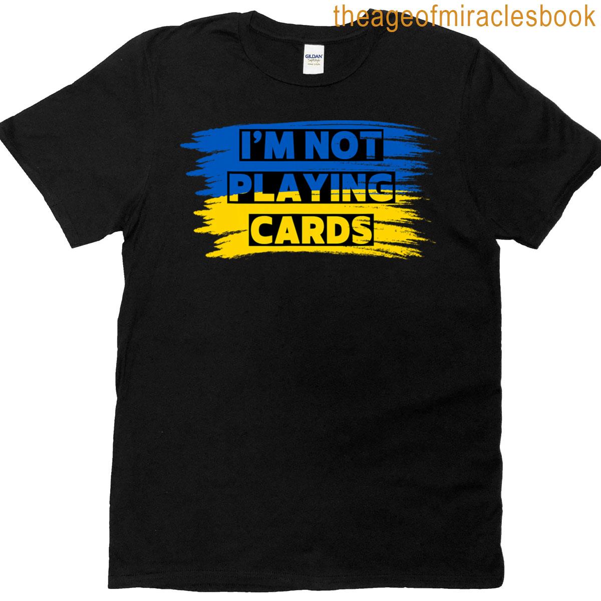 Zelenskyy Words Playing Cards T-shirt