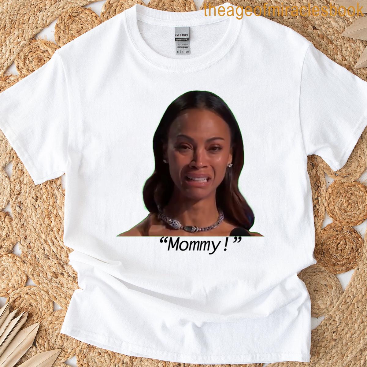 Zoe Saldana Oscars Crying Crying Meme! T-shirt