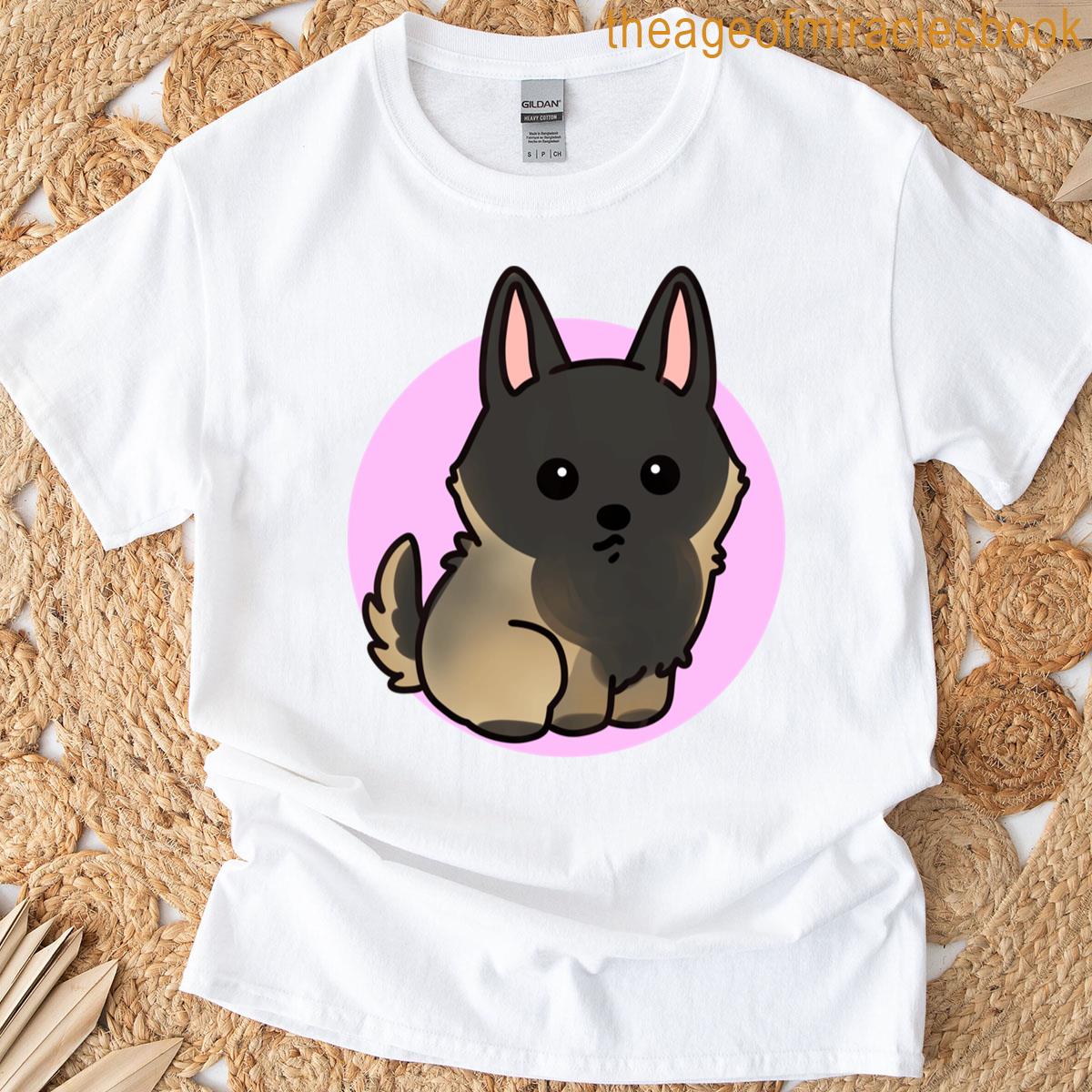 Belgian Malinois Dog Chibi T-shirt