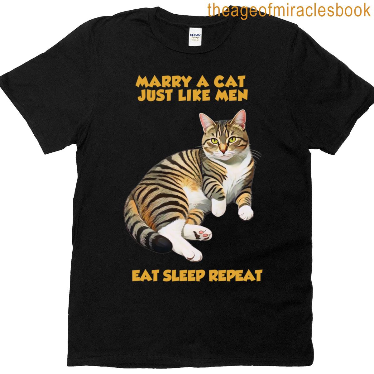 Cat Marry A Cat T-shirt