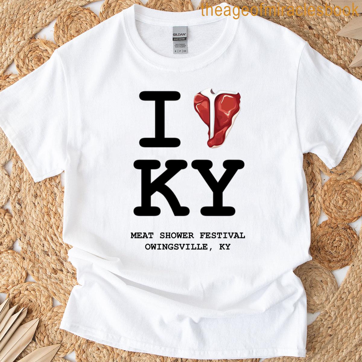 I Heart Ky Meat Shower T-shirt