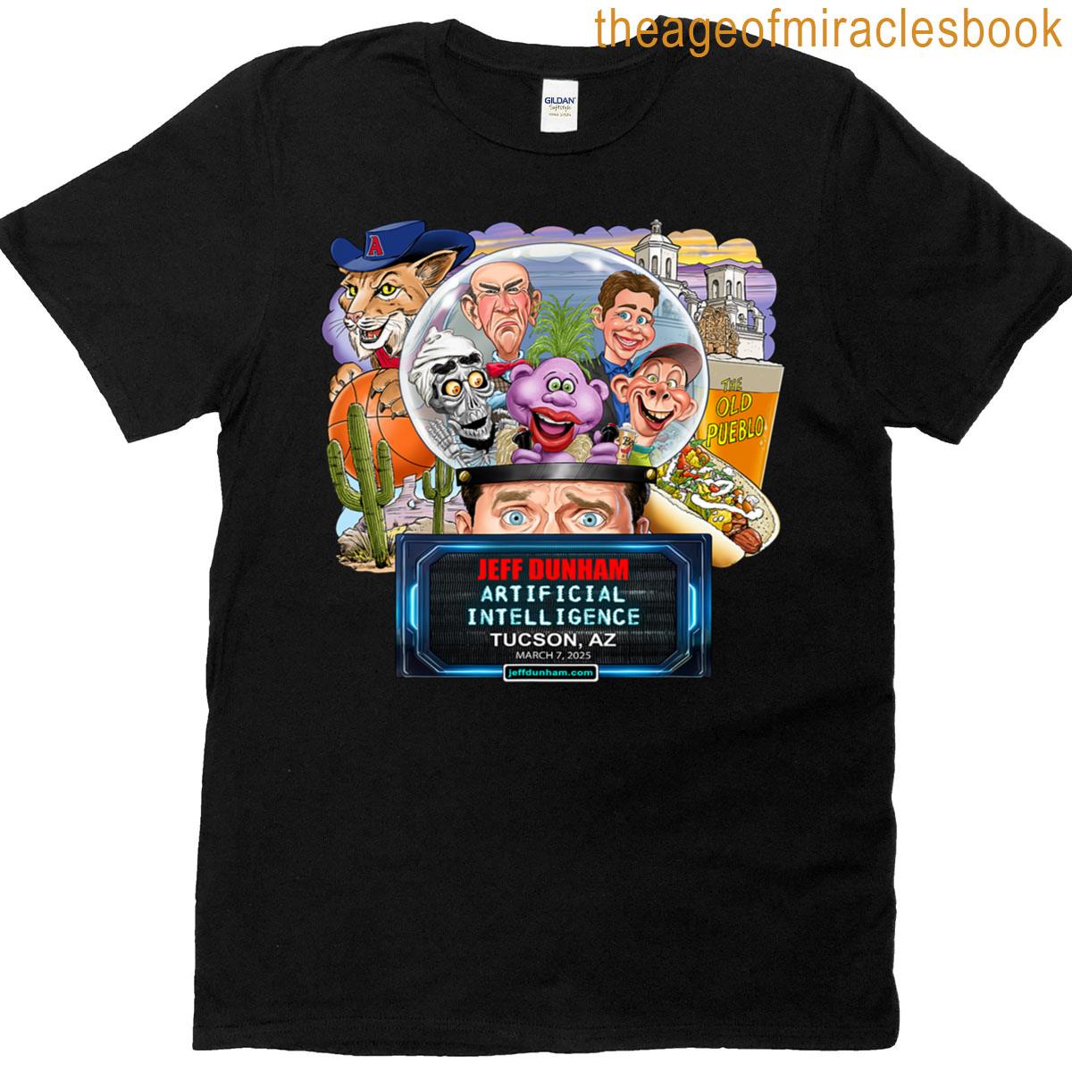 Jeff Dunham Tucson Az 2025 T-shirt