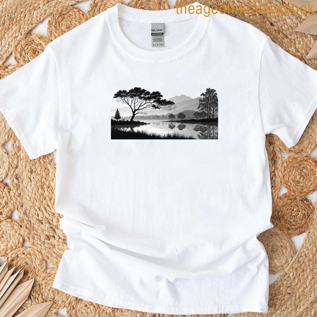 Black And White Nature T-shirt