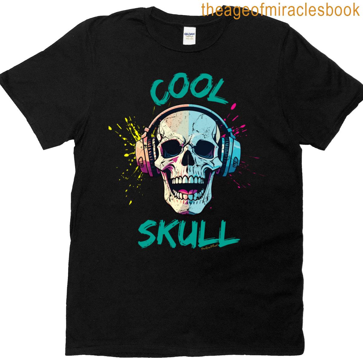 Cool Skull Graphic T-shirt