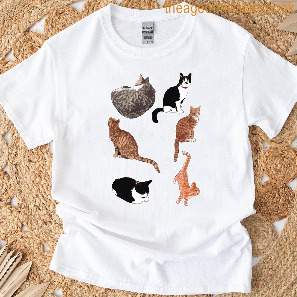 Cuty Stray Cat Image 15th T-shirt
