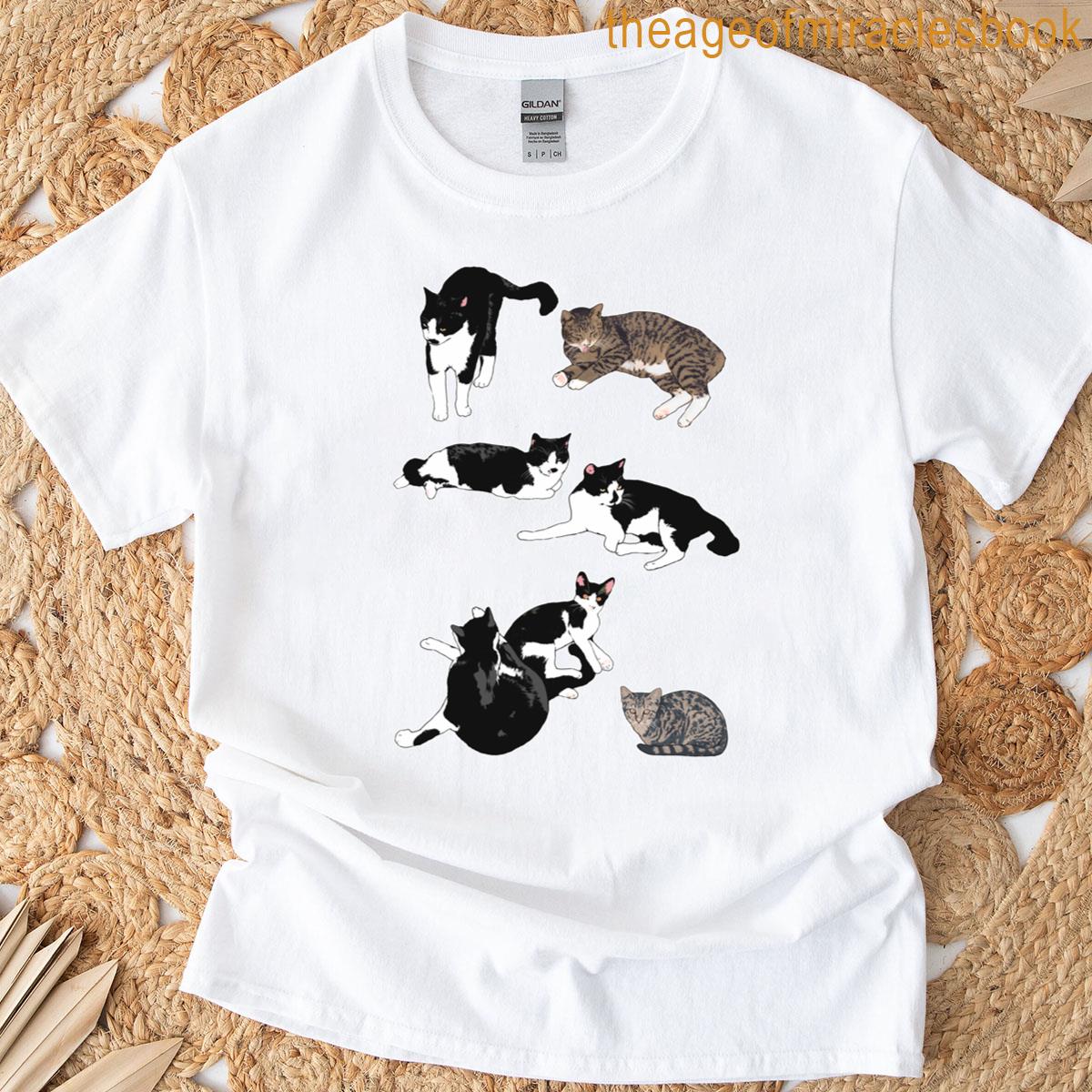 Cuty Stray Cat Image 17th T-shirt