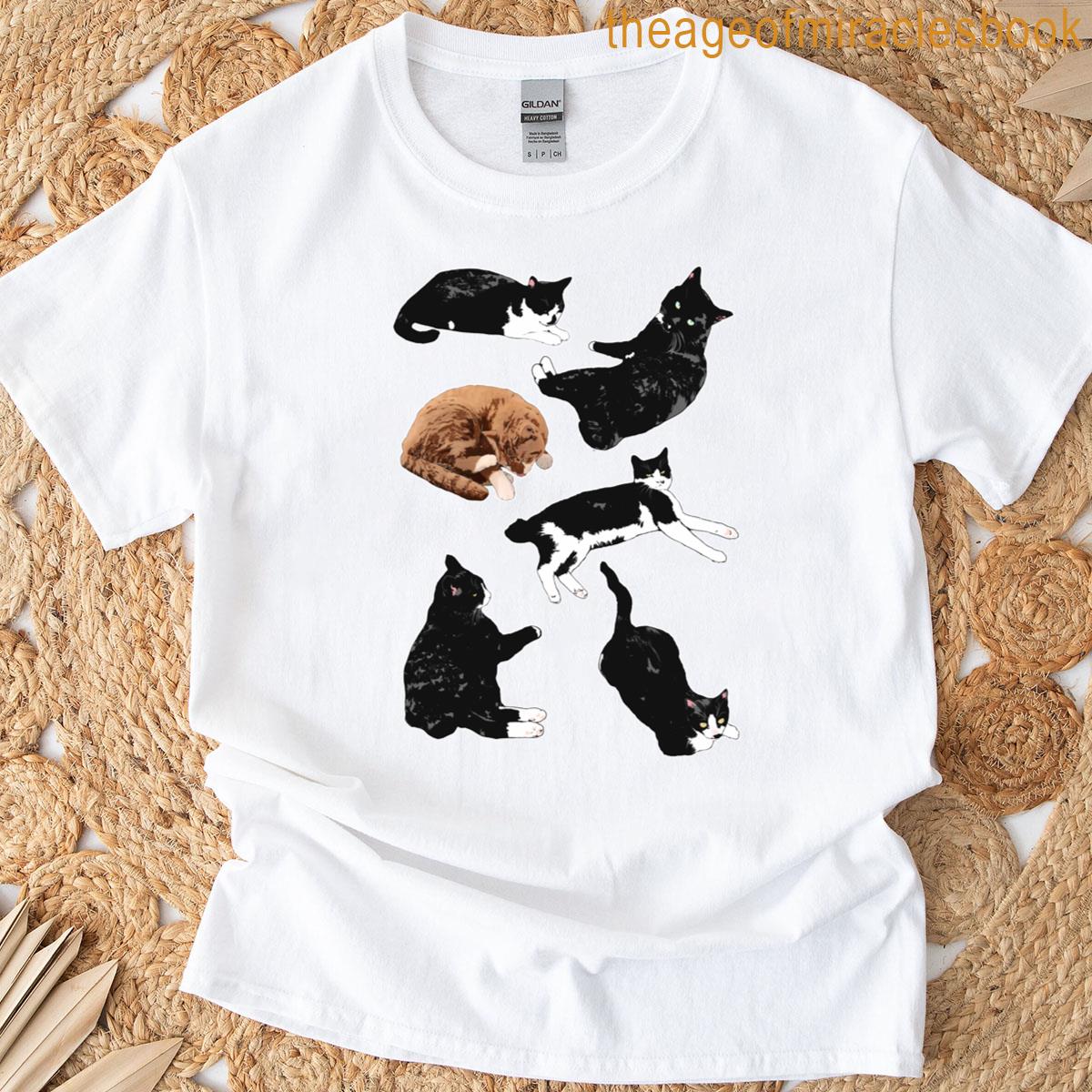 Cuty Stray Cat Image 19th T-shirt