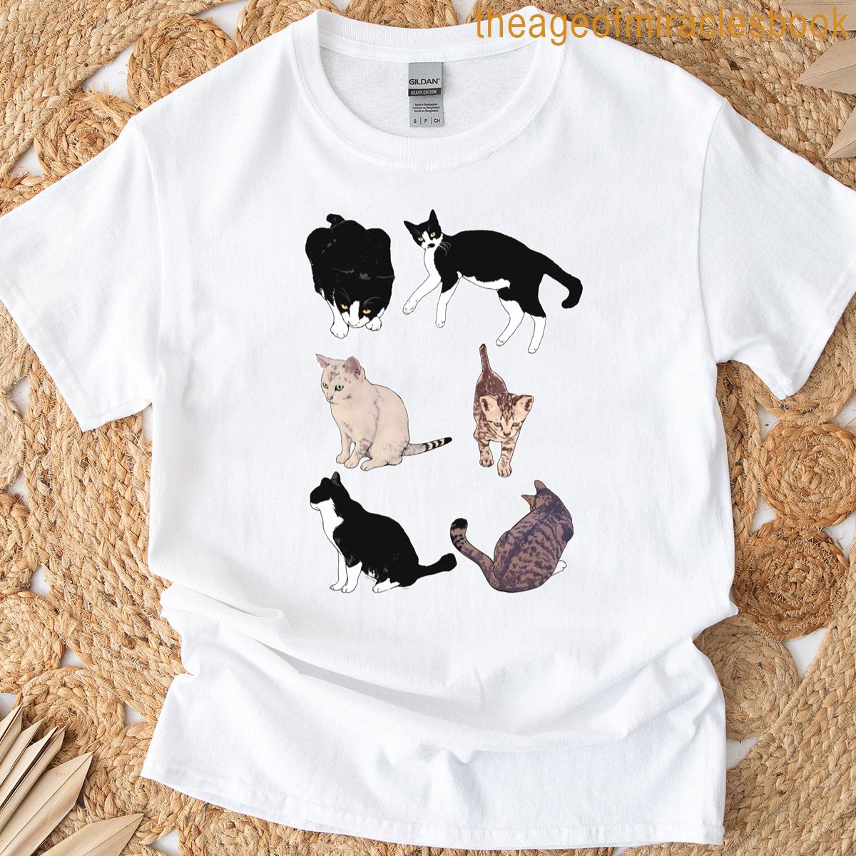 Cuty Stray Cat Image 5th T-shirt