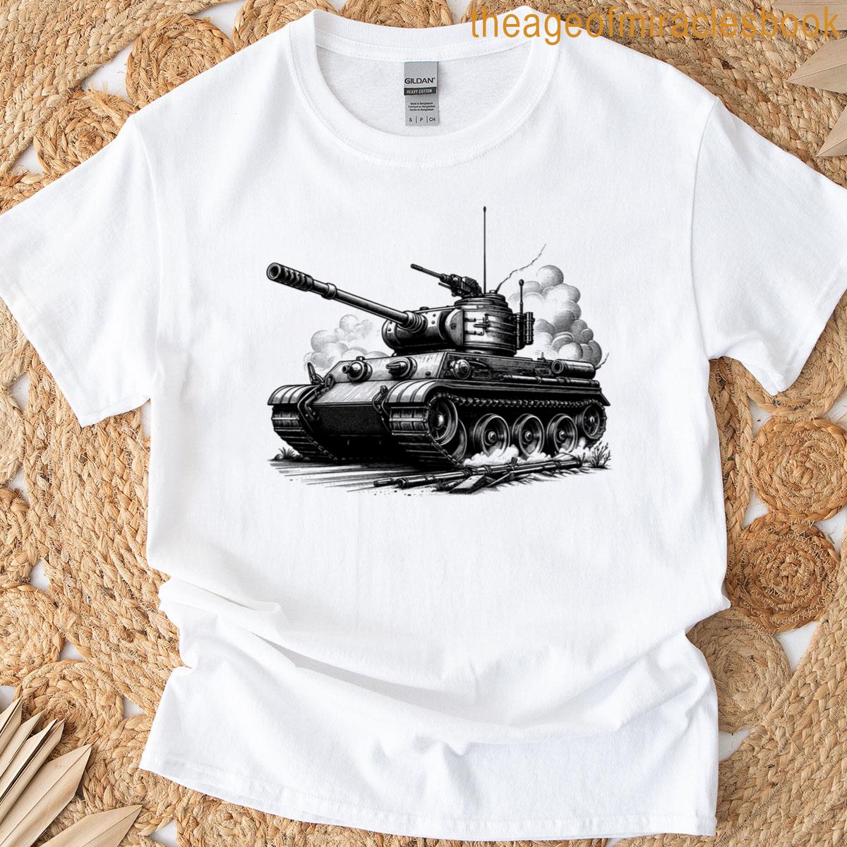 Military Tanks A Visual Journey T-shirt Military Tanks A Visual Journey T-shirt