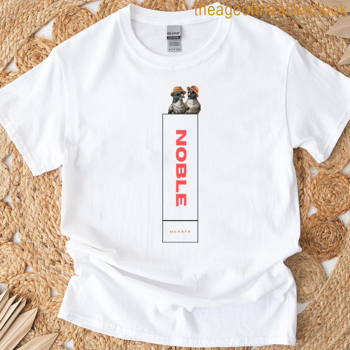 Noble Beasts Pigeons Day Out T-shirt
