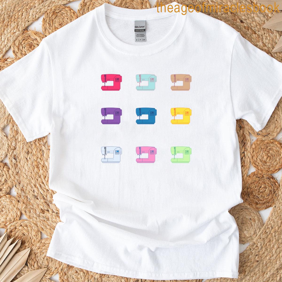 Sewing Machine Pack Sticker T-shirt