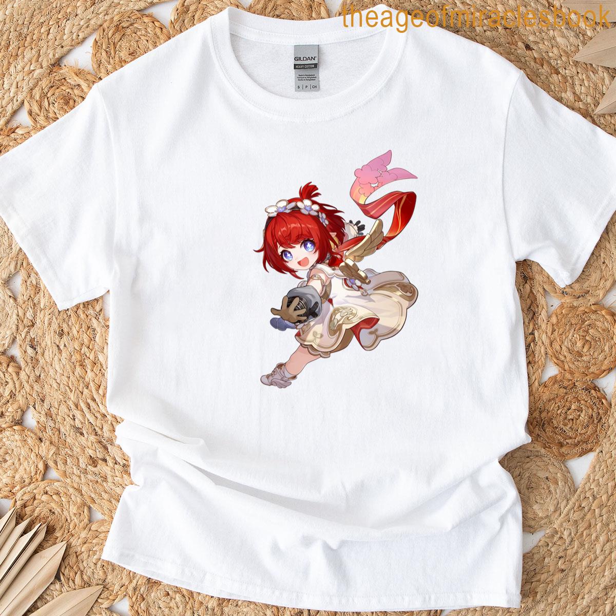Tribbie Tenacious Trio Pose 1 T-shirt