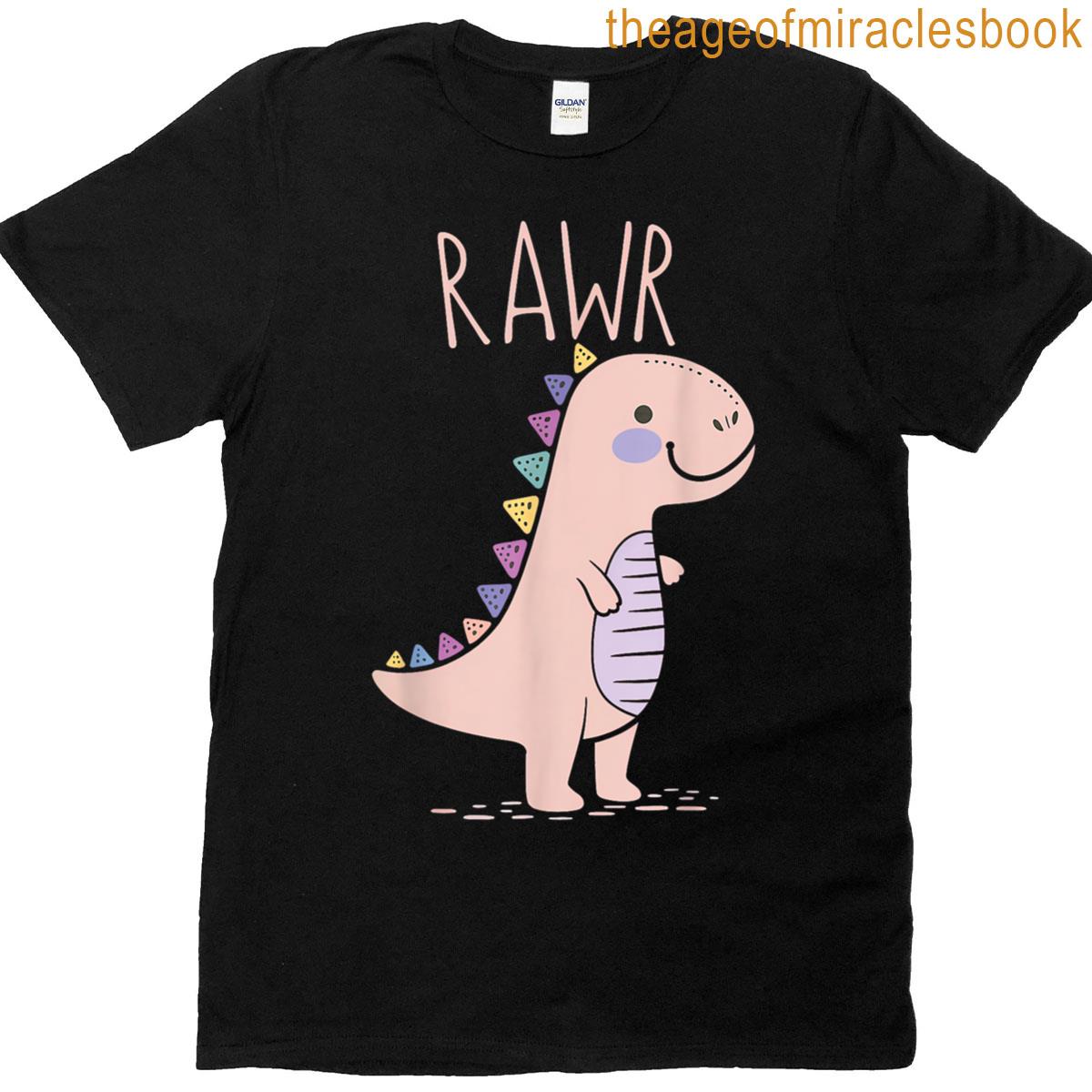 Cute Dinosaur Cartoon T-shirt