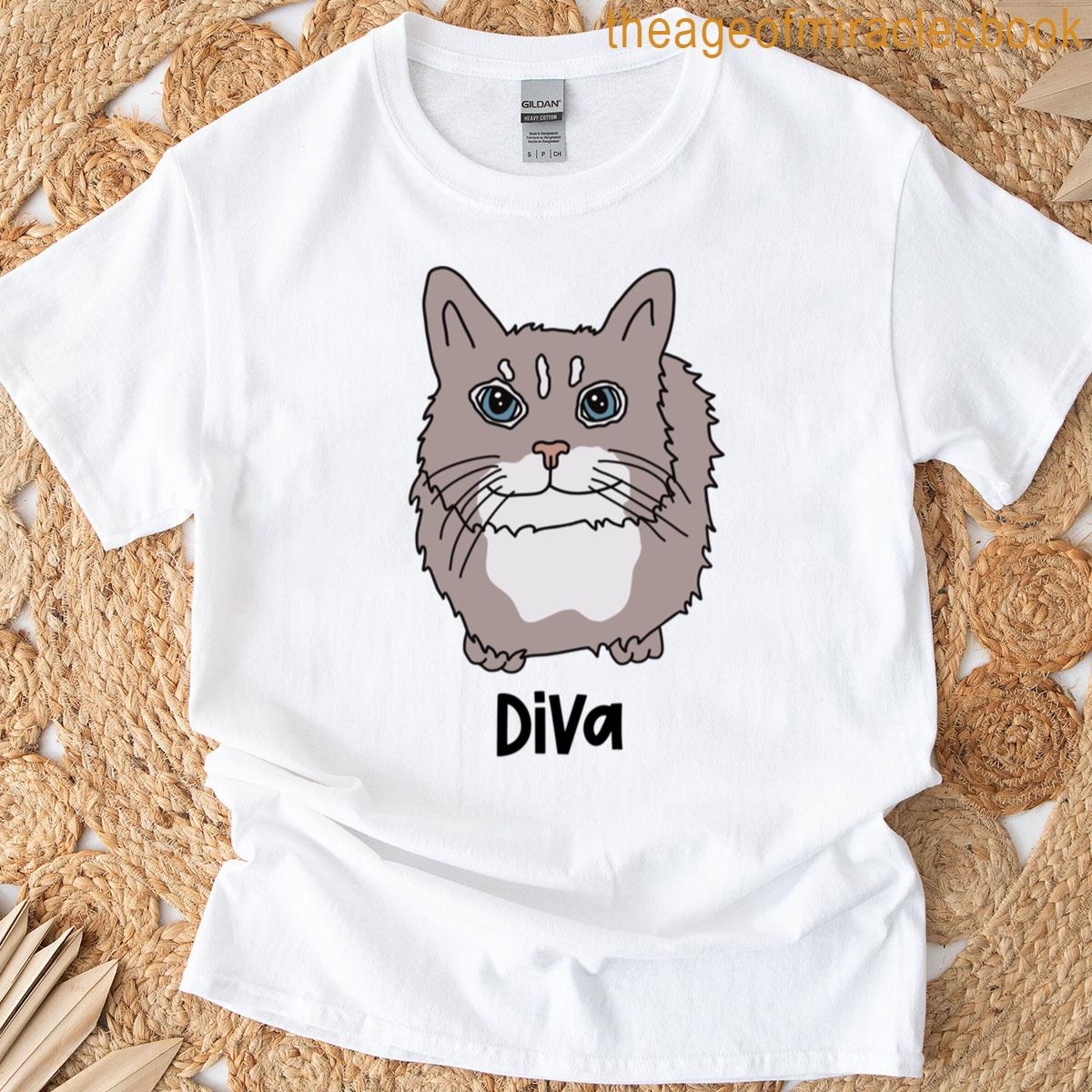 Diva The Cat T-shirt