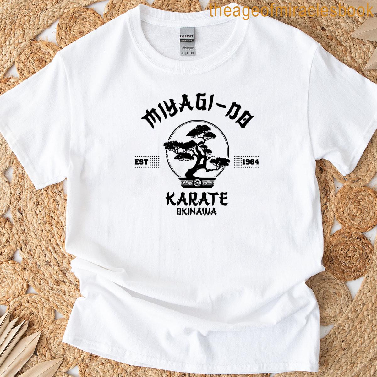 Karate Miyagi-do Black Logo T-shirt