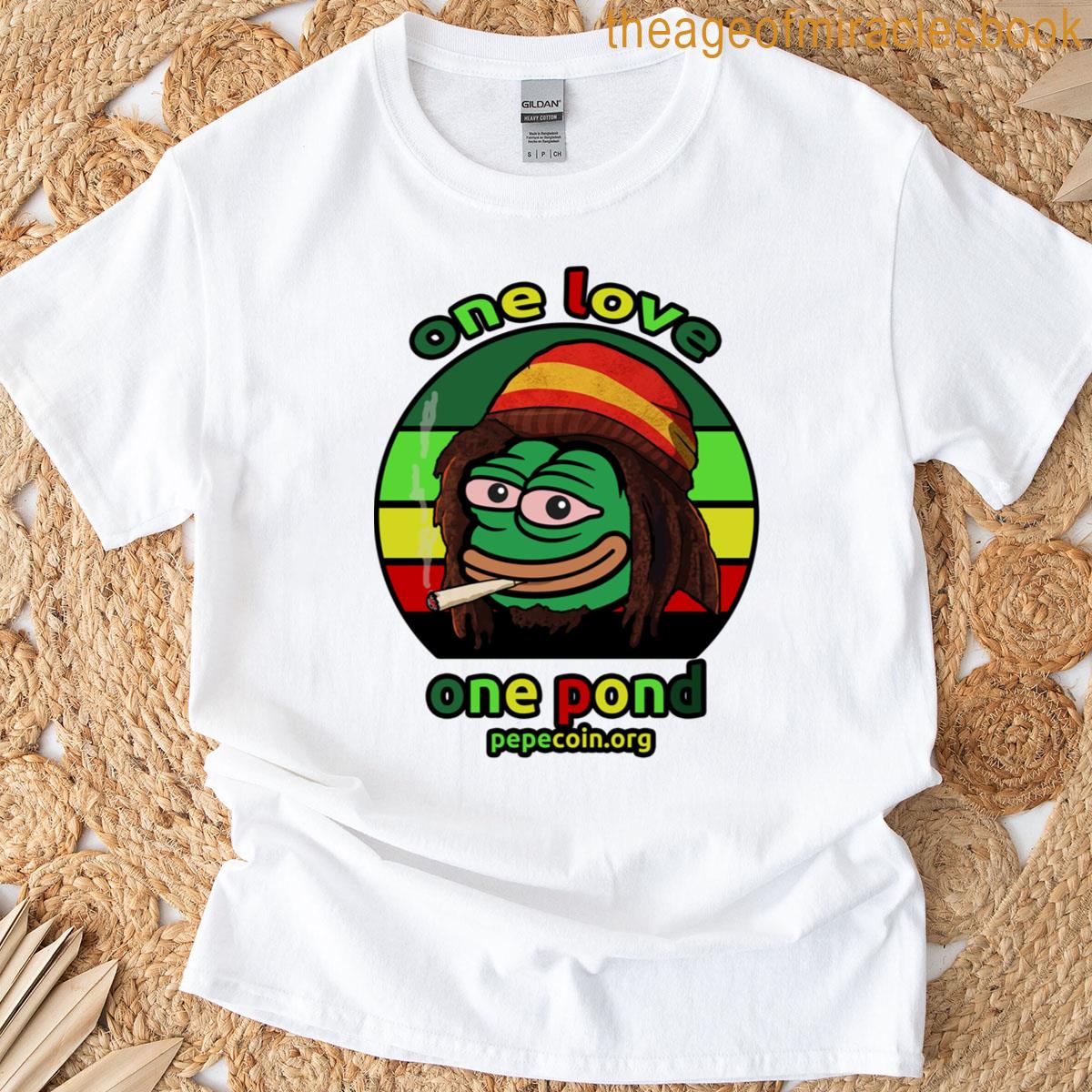 One Love One Pond Website T-shirt