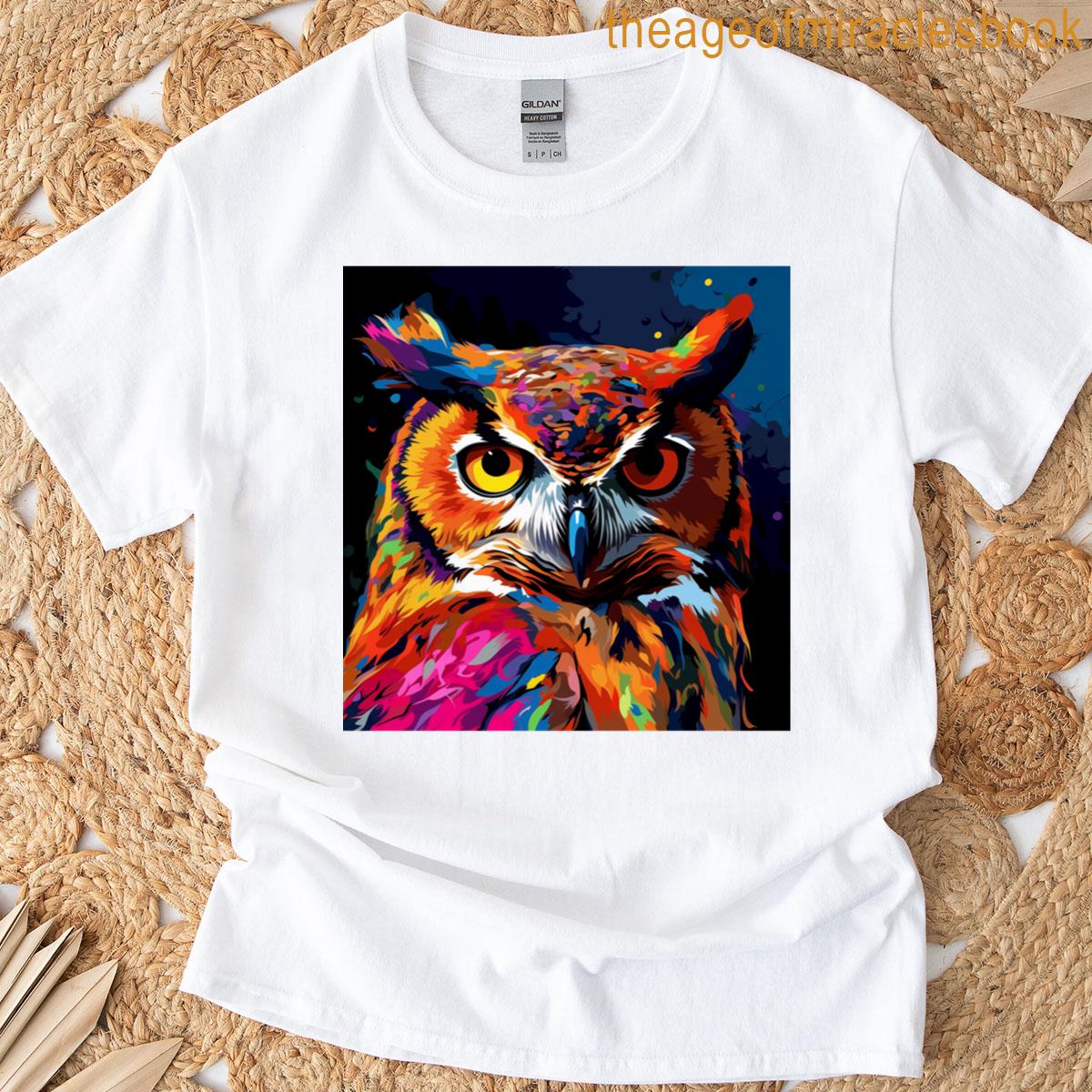 Owl Popart T-shirt