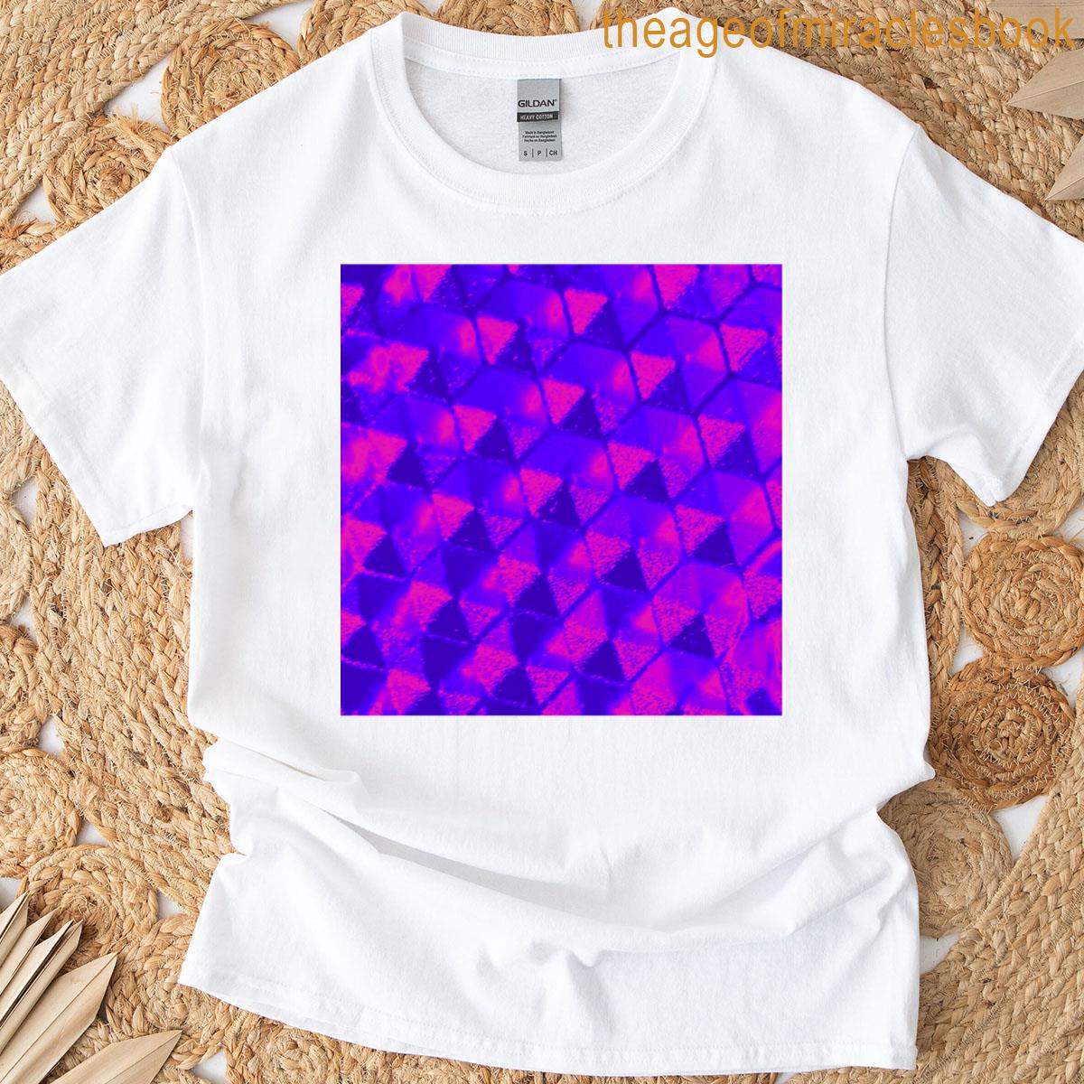Purple Hues In A Repeating Pattern T-shirt