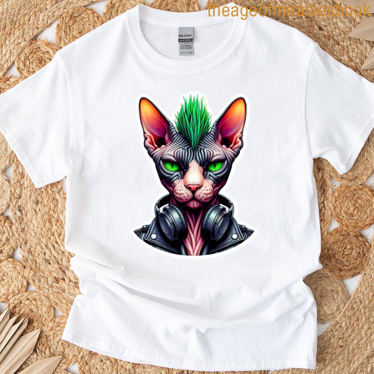 Sphynx Punk Rocker 8 T-shirt