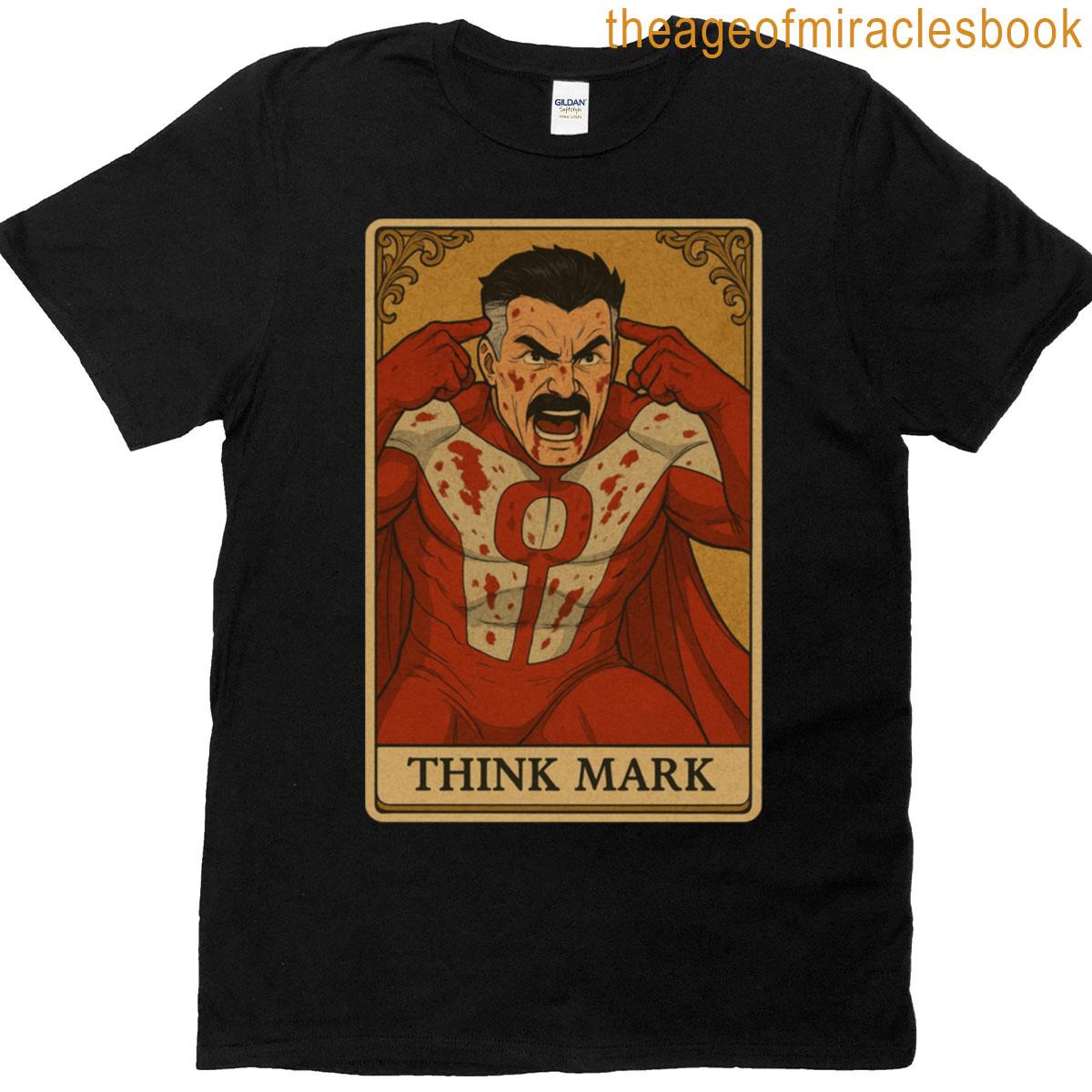 Think Mark Tarot Card T-shirt