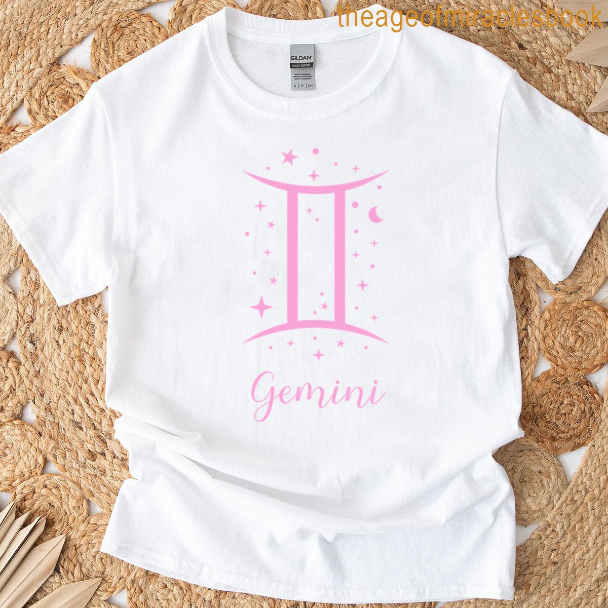 Gemini Sticker T-shirt