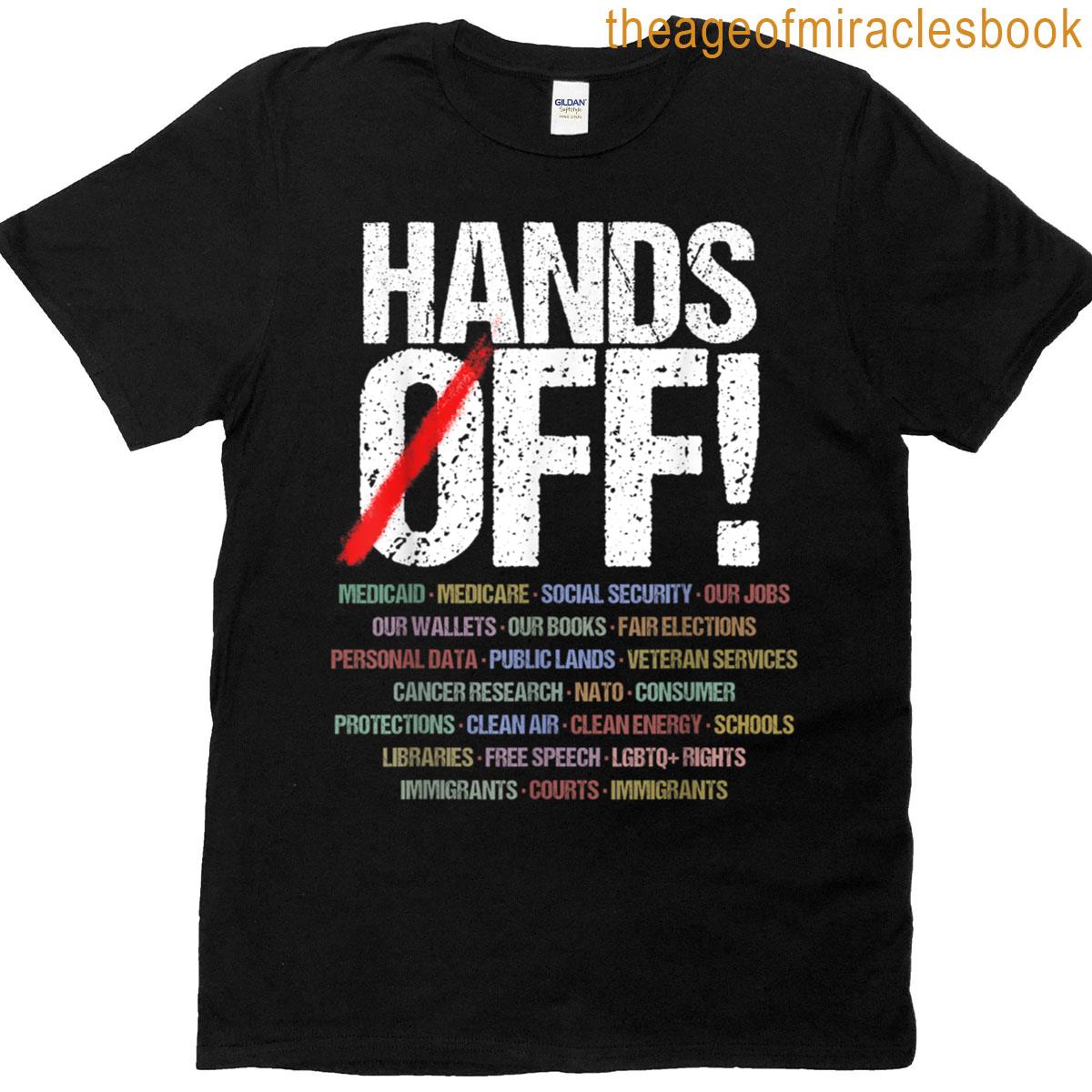 Hands Off Protest T-shirt