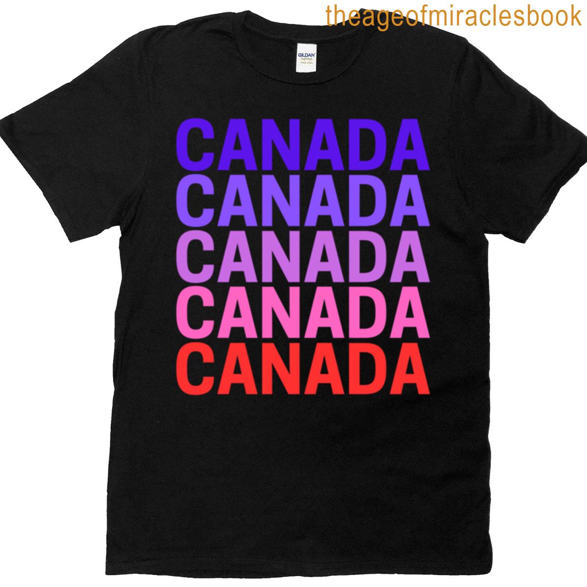 Neon Lights – Canada Spectrum T-shirt