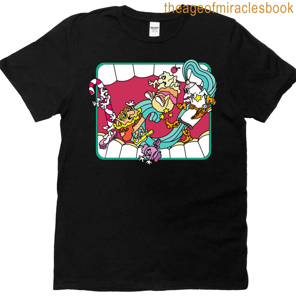 Plaque Attack Retro Video Game T-shirt