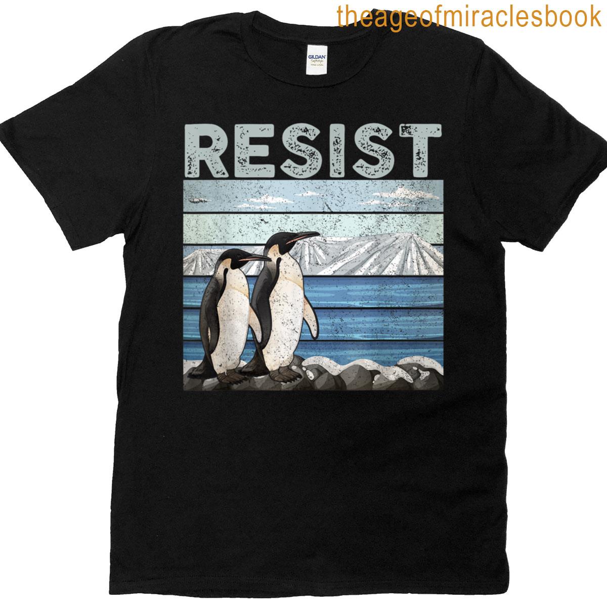 Resist Penguin Activism T-shirt