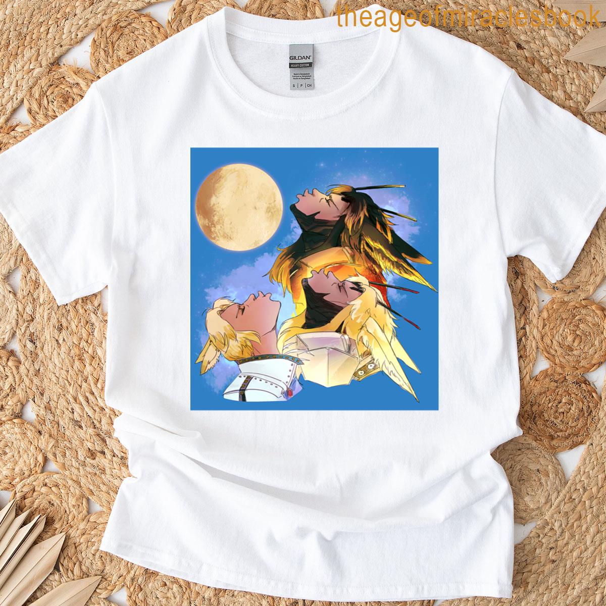 Three Wolf Moon Howling Blade T-shirt