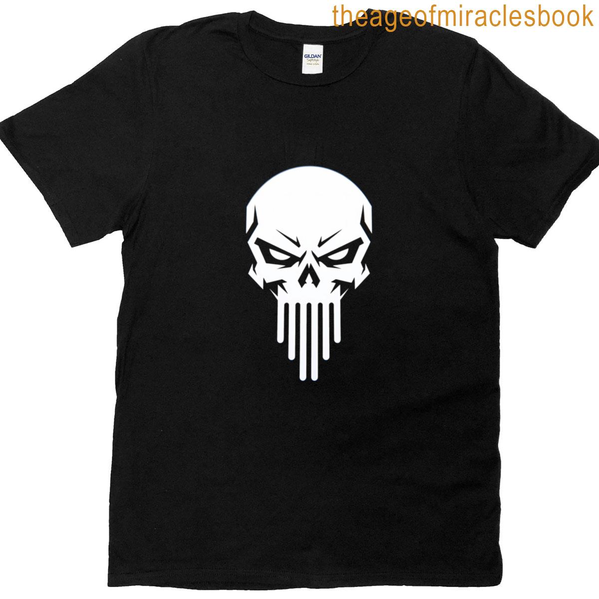 Black Hole Sun Skull T-shirt