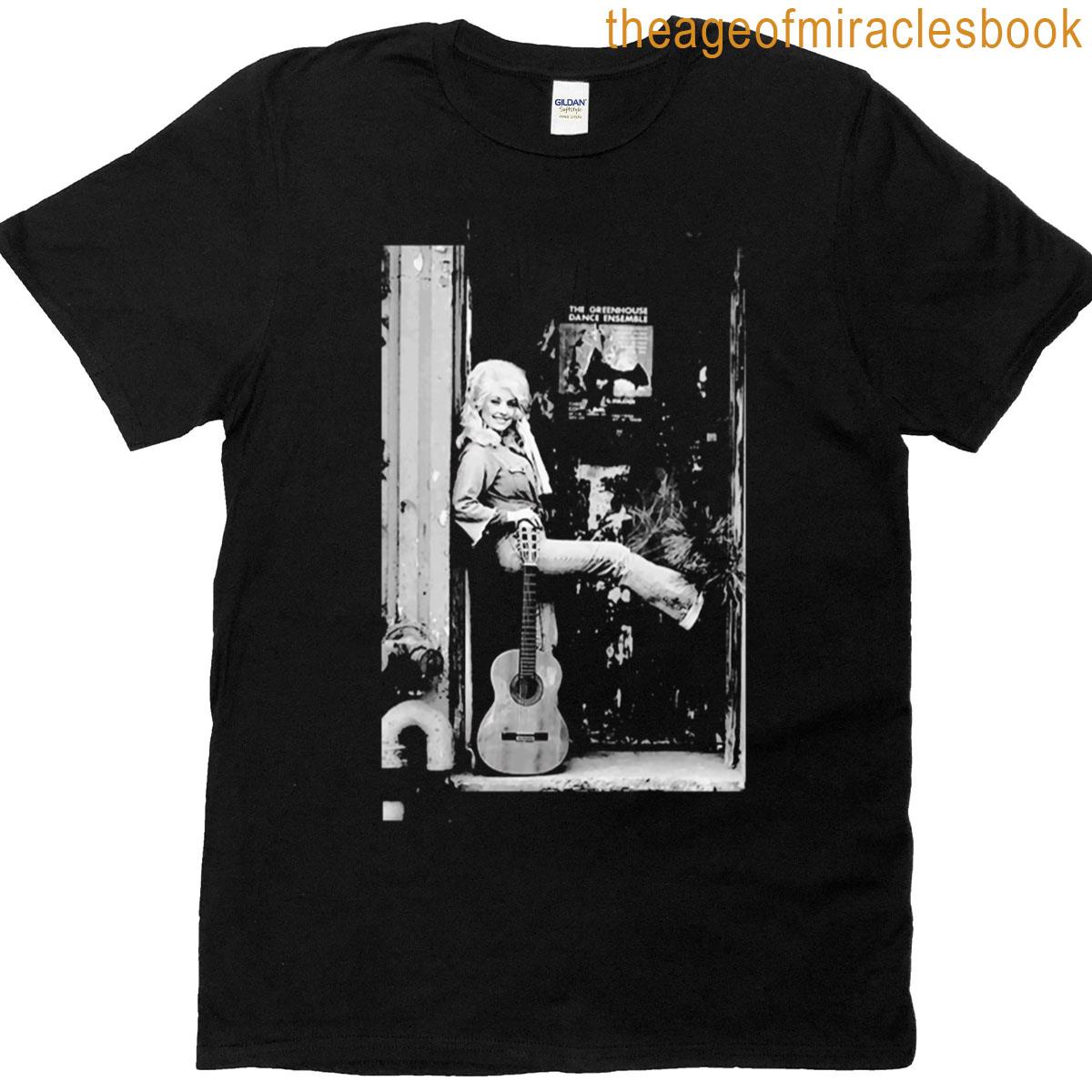 Dolly Parton Playing Guitar T-shirt