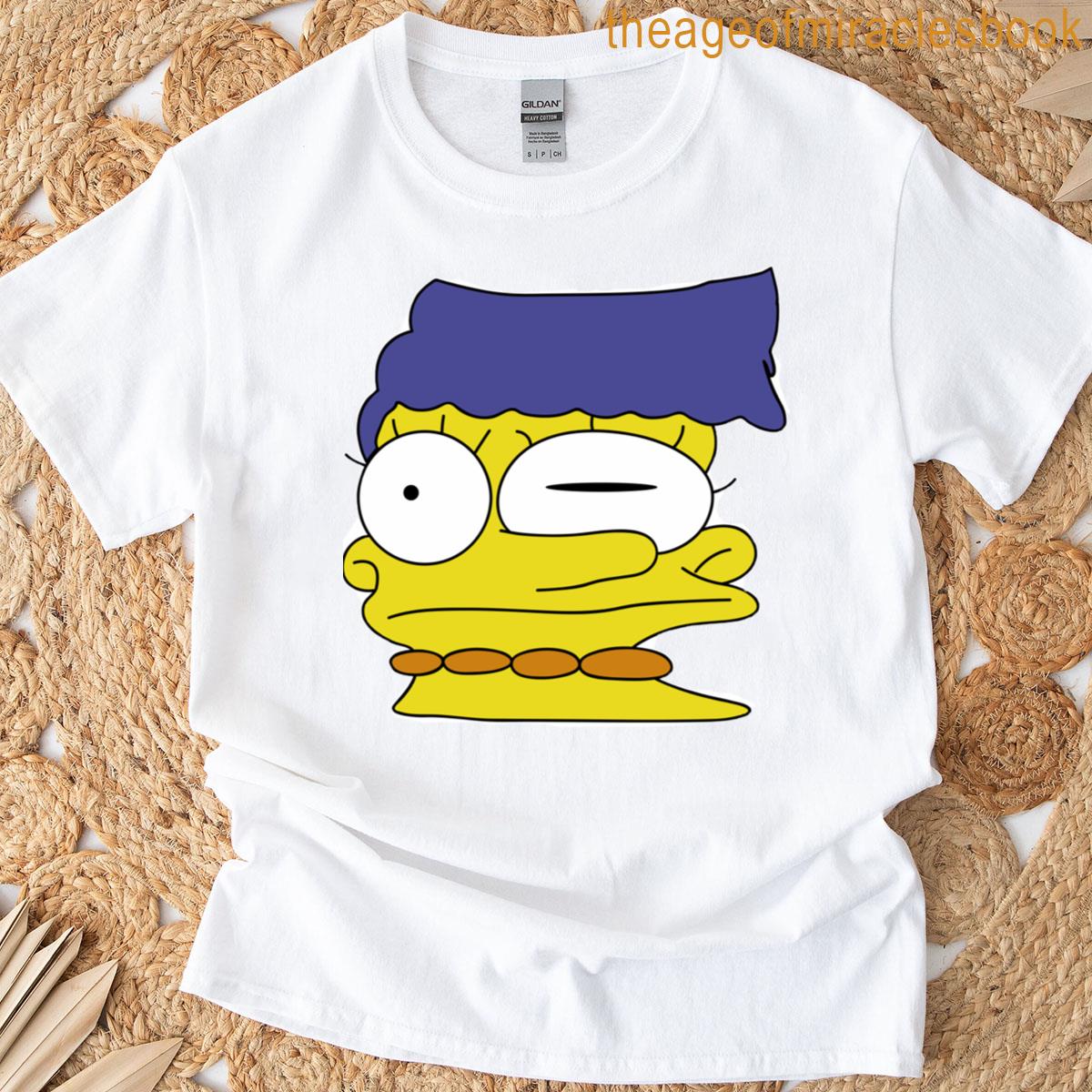 Marge Smeared Face T-shirt