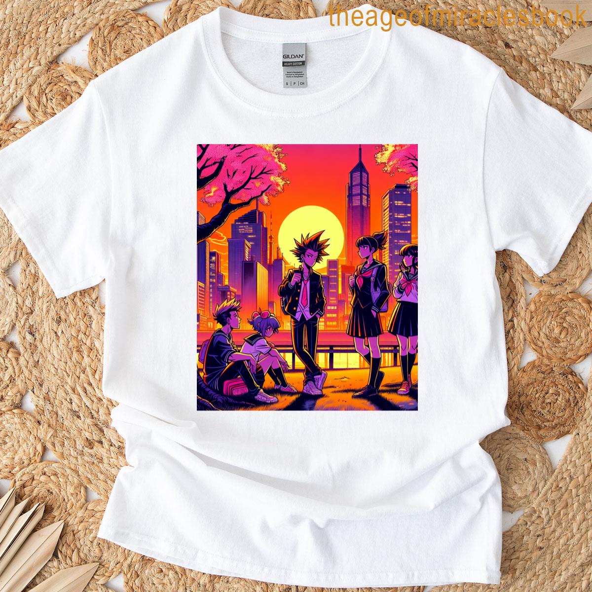 Sunset City Vibes Long T-shirt