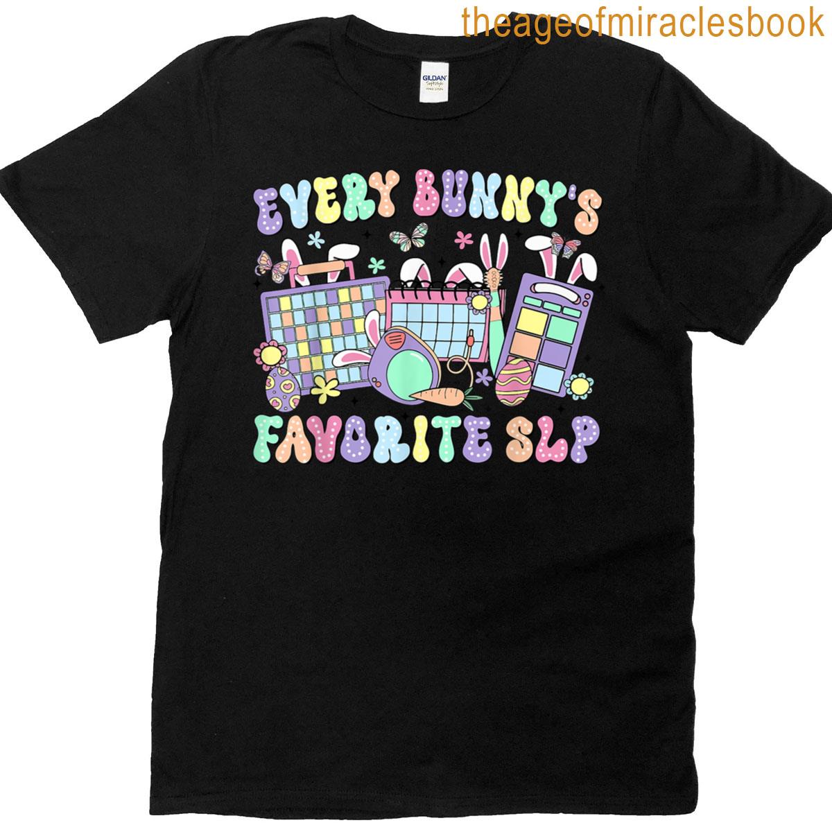 Everyone Communicates Differently Easter Speech Therapy Slp T-shirt
