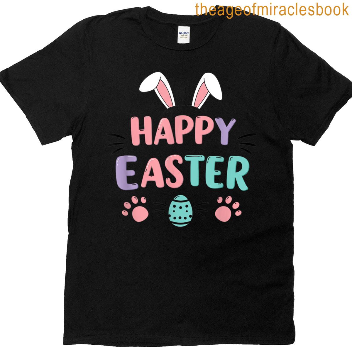 Funny Easter Bunny Happy Easter Cute Bunny Rabbit T-shirt