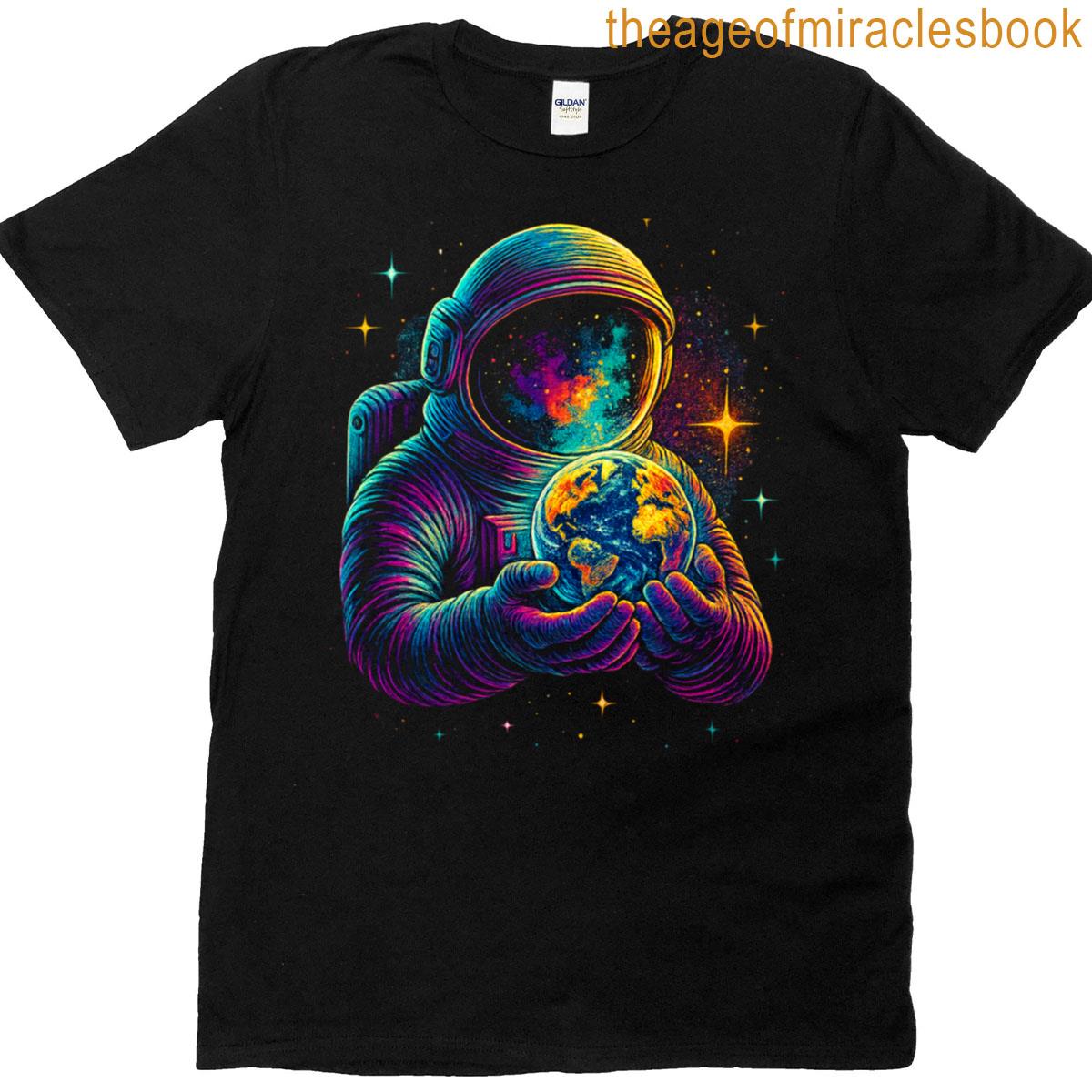 Astronaut Planets Astronaut Science Space T-shirt