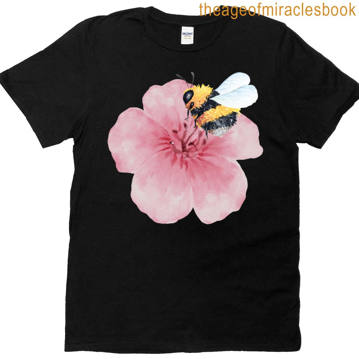 Bee In Flower T-shirt