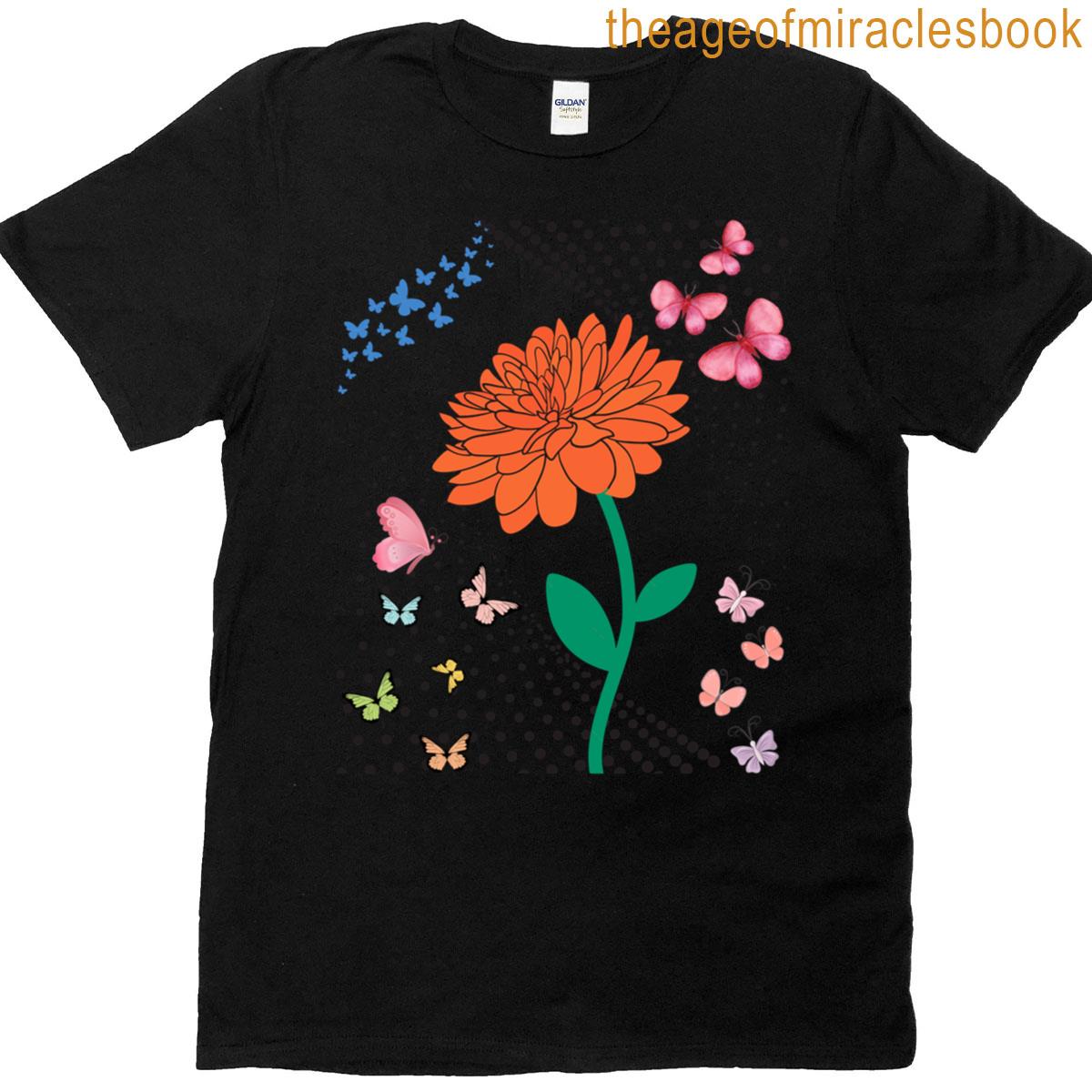 Butterfly Garden Bloom T-shirt