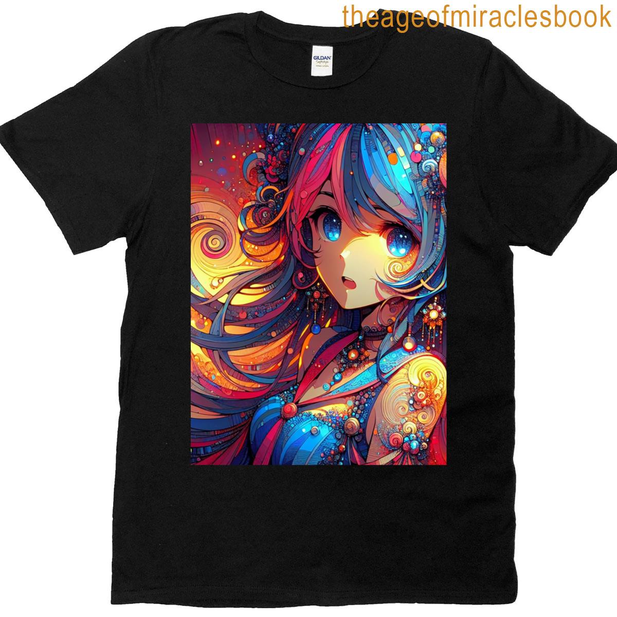 Celestial Whirlwind Graphic T-shirt
