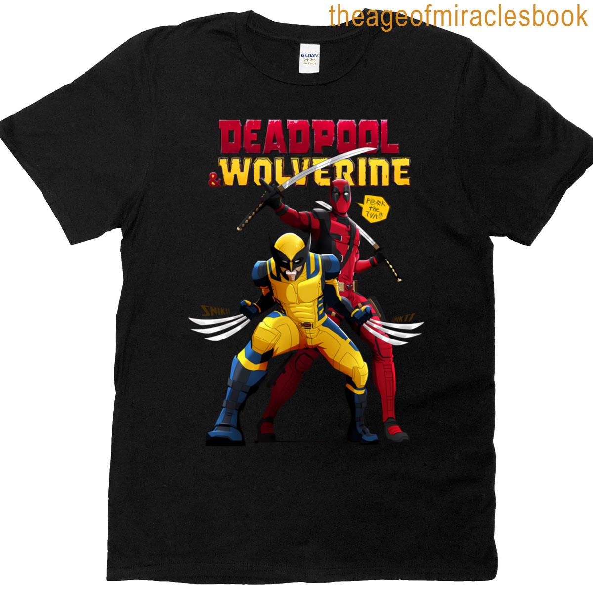 Deadpooli And Wolveriine T-shirt