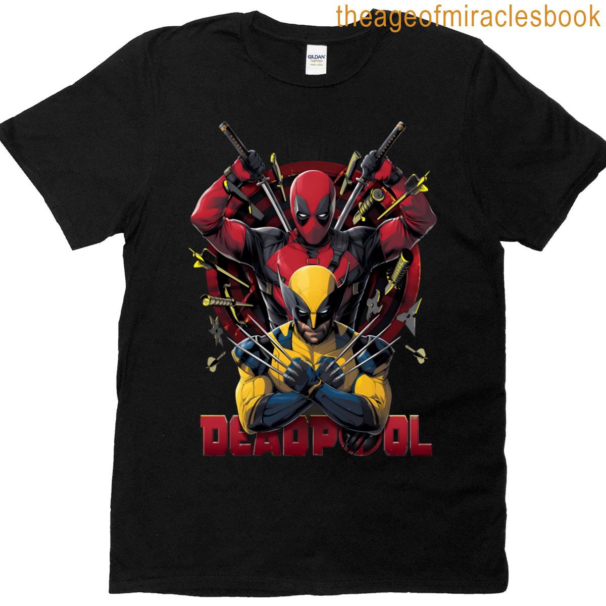 Deadpooli And Wolverinee T-shirt