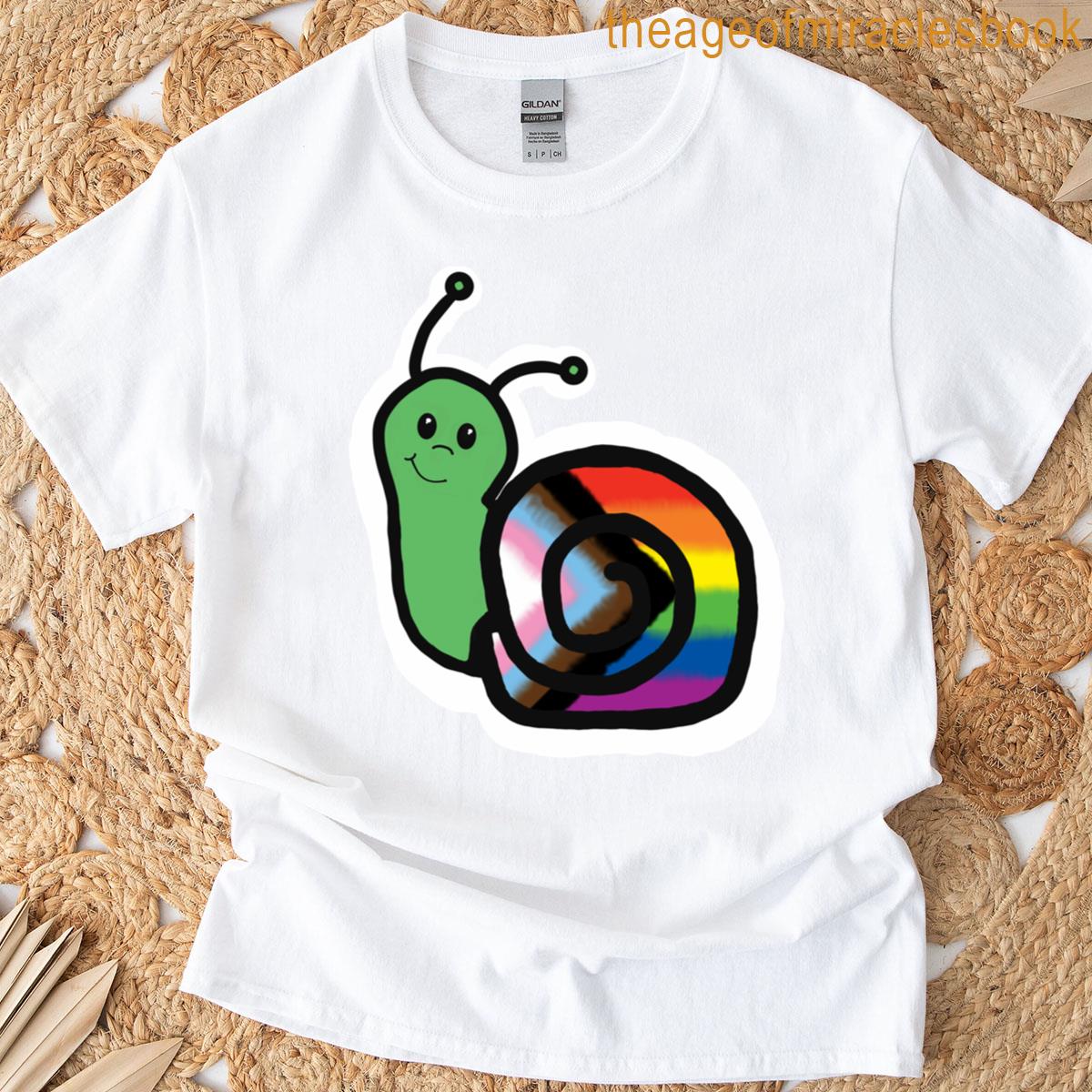Progress Pride Snail T-shirt