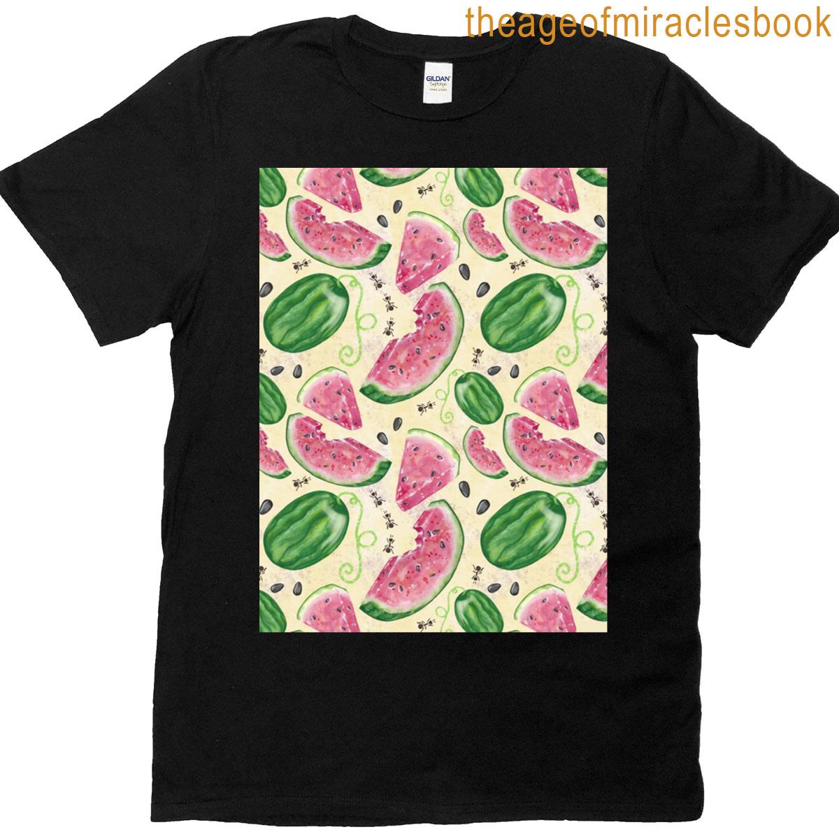 Summer Watermelon Graphic T-shirt